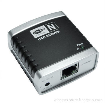 USB2.0 Print Server-Share 4 Port Hub Devices at the Same Time